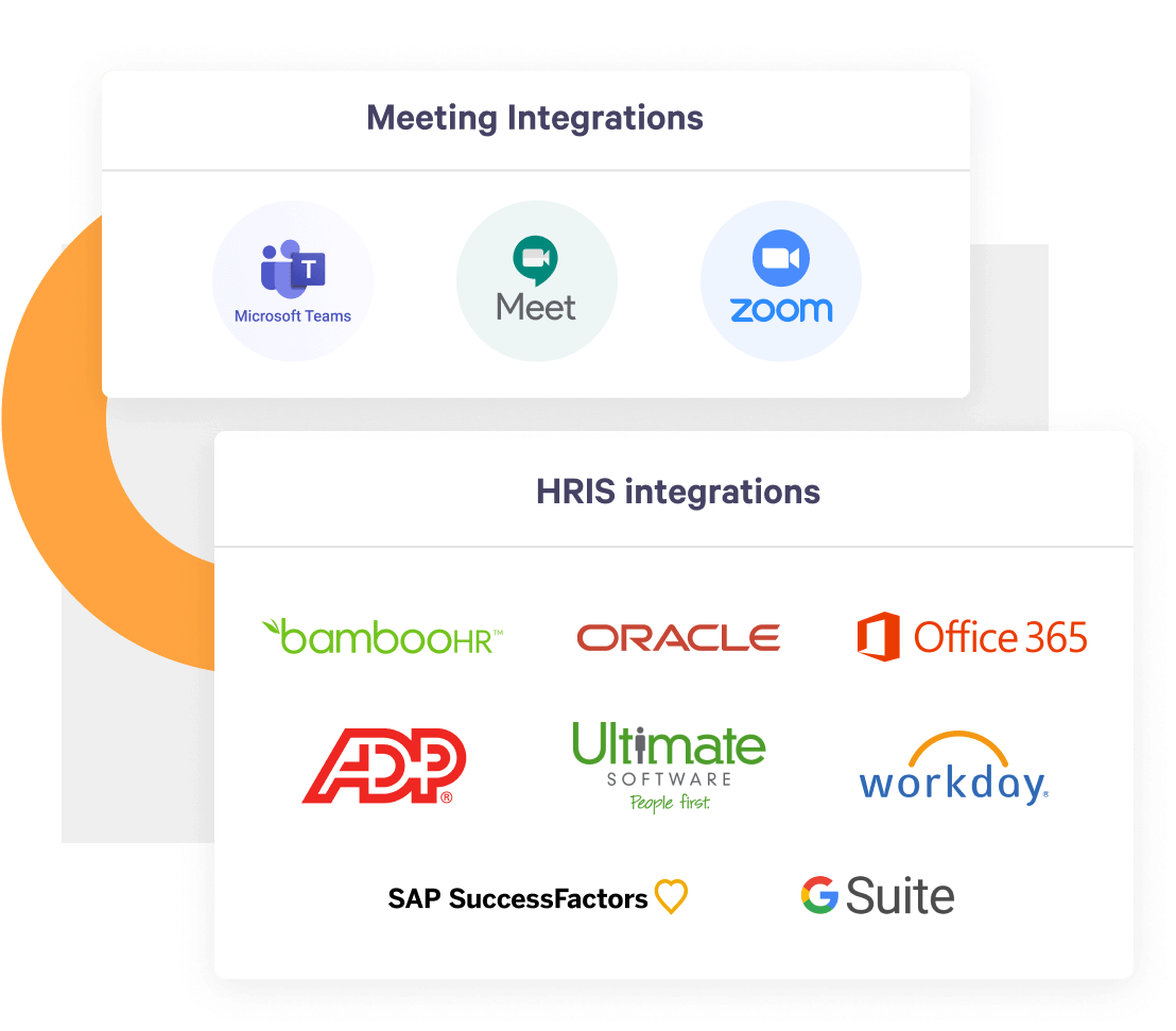 Together integrates with calendar and HRIS tools
