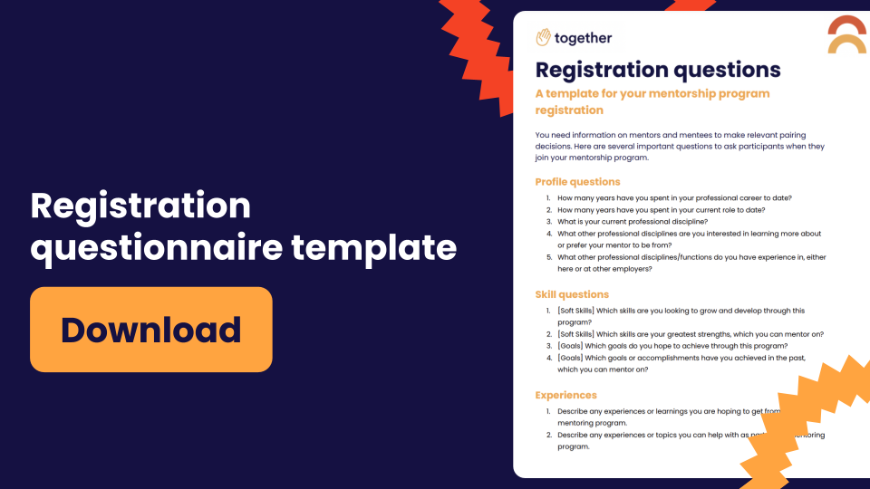 Download the Registration questionnaire template