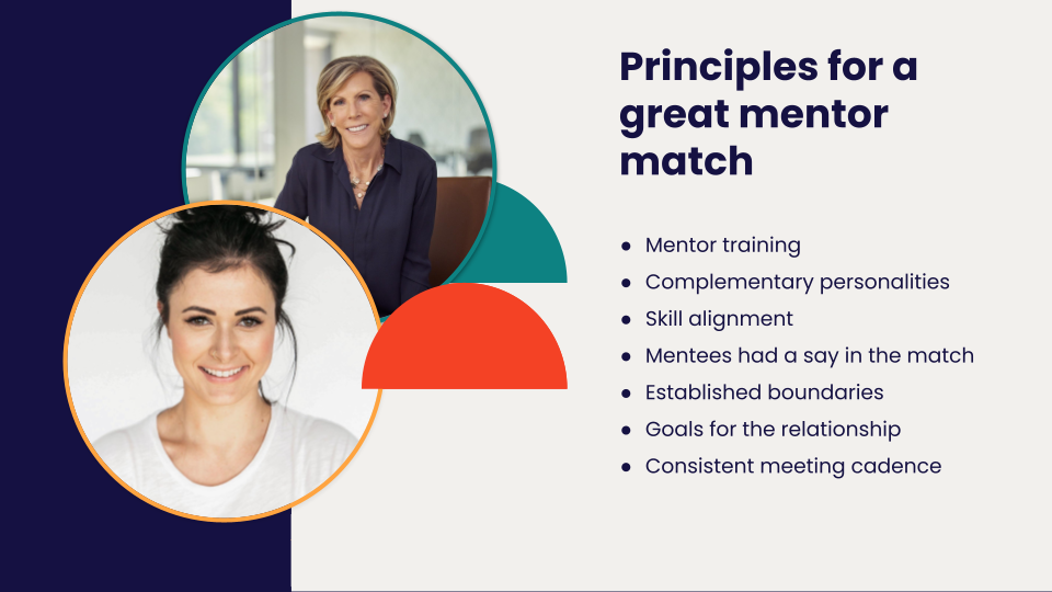 Principles for a great mentor match