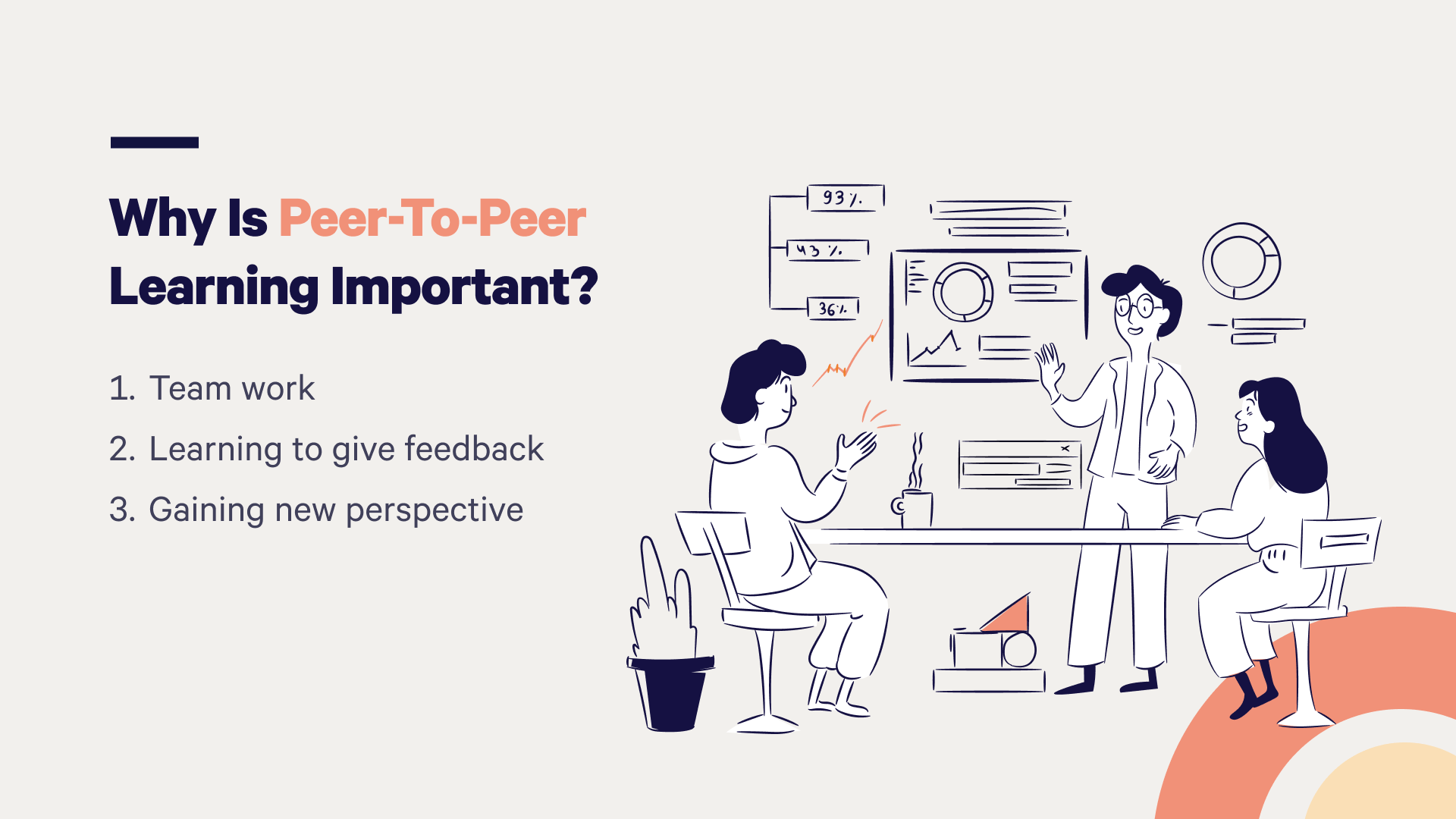 Why is peer-to-peer learning important?