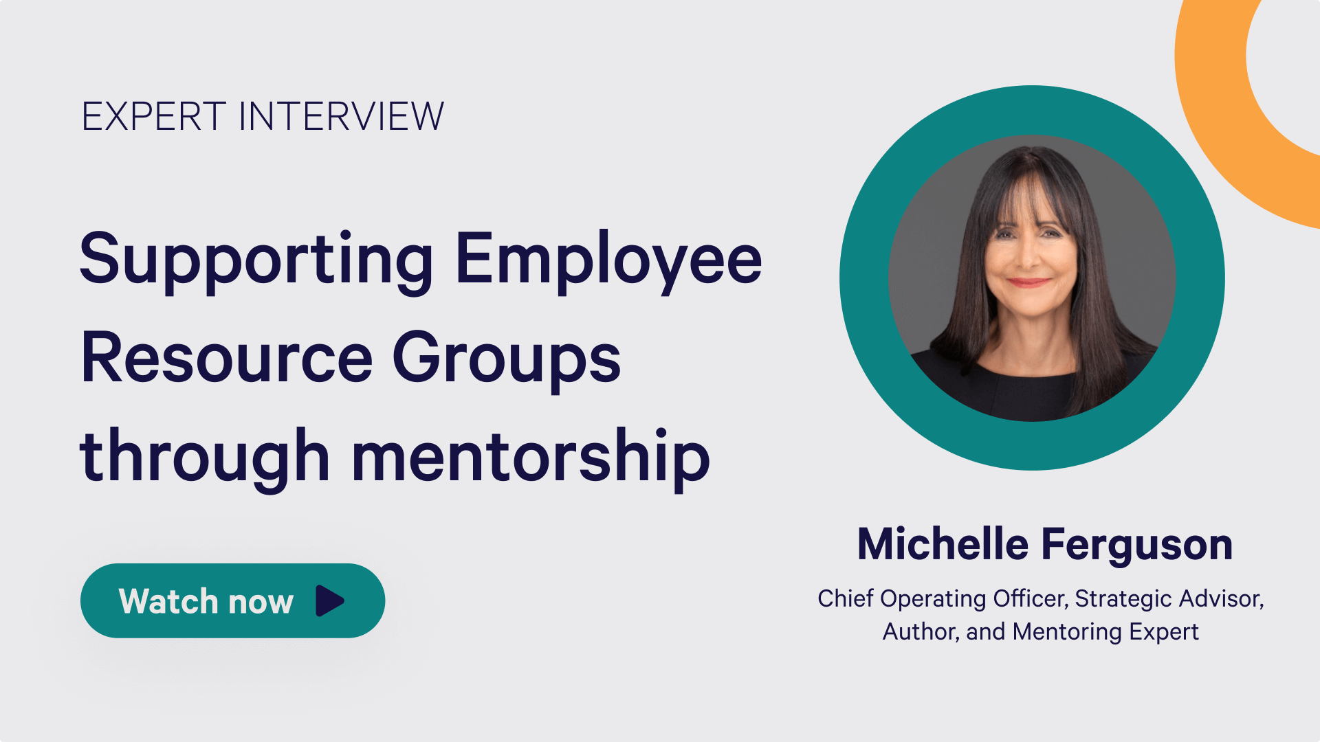 Webinar - how to support ERGs with mentorship
